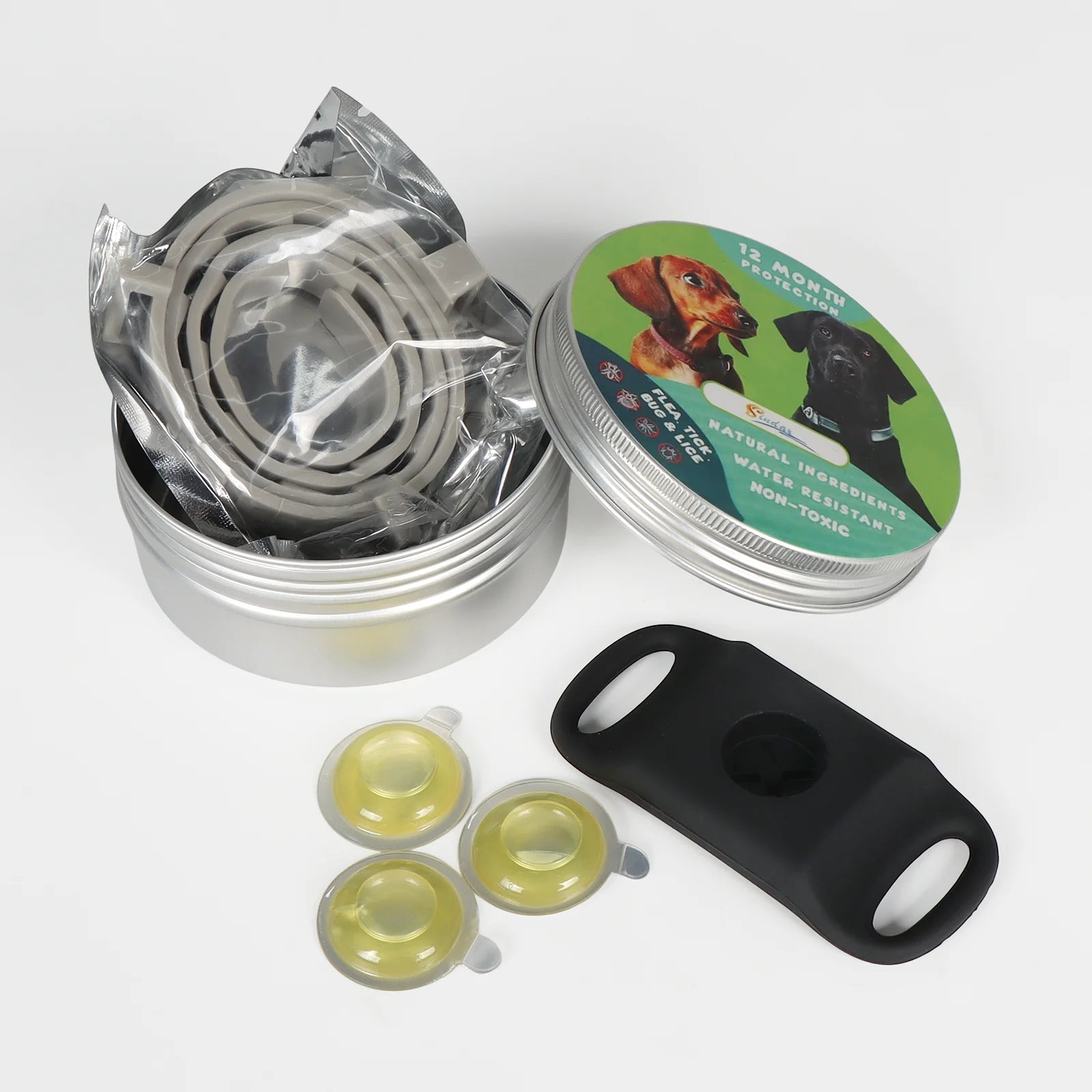 Free your pet from Fleas and Ticks with The Natural Protection Collar for Pets