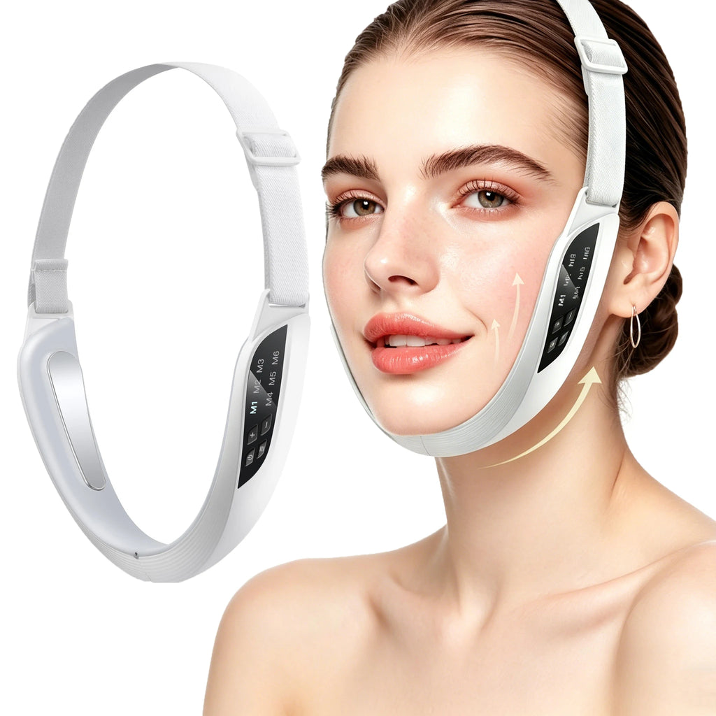 ContourLift™ LED Facial Sculpting Massager – 6 Modes & 8 Intensity Levels