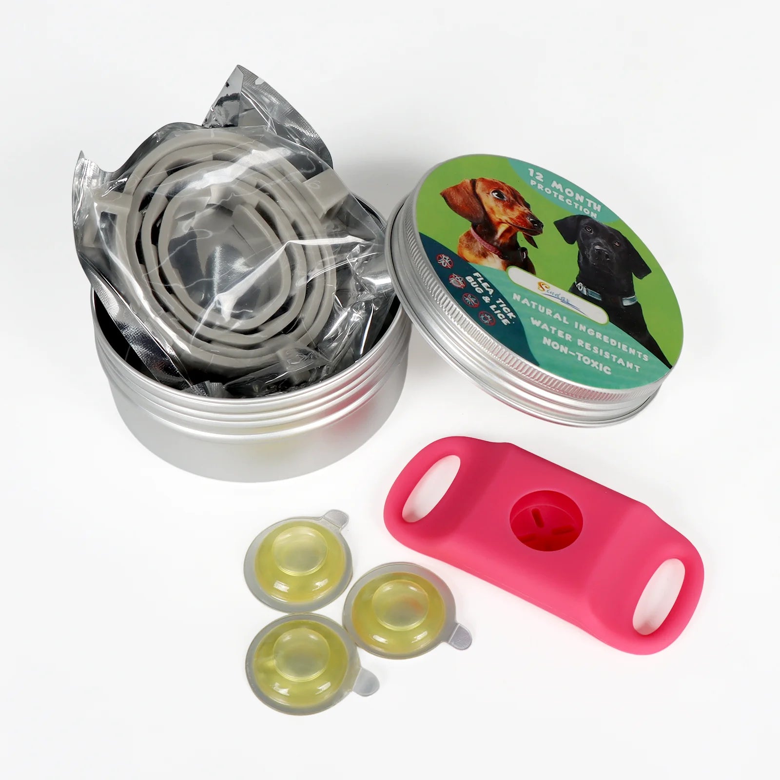 Free your pet from Fleas and Ticks with The Natural Protection Collar for Pets