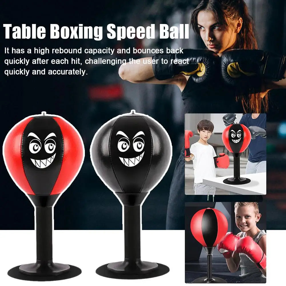 Relieve stress with The Table Boxing Speed Ball for Adults & Kids