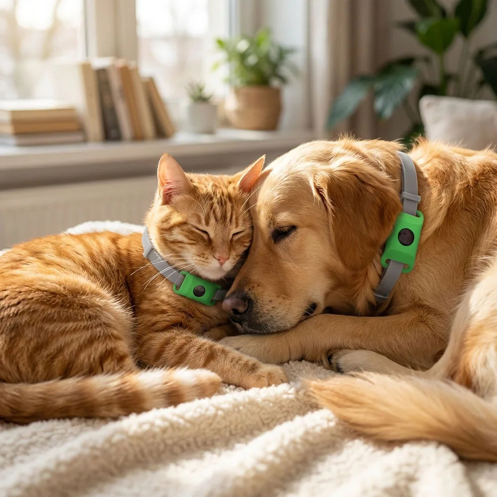 Free your pet from Fleas and Ticks with The Natural Protection Collar for Pets