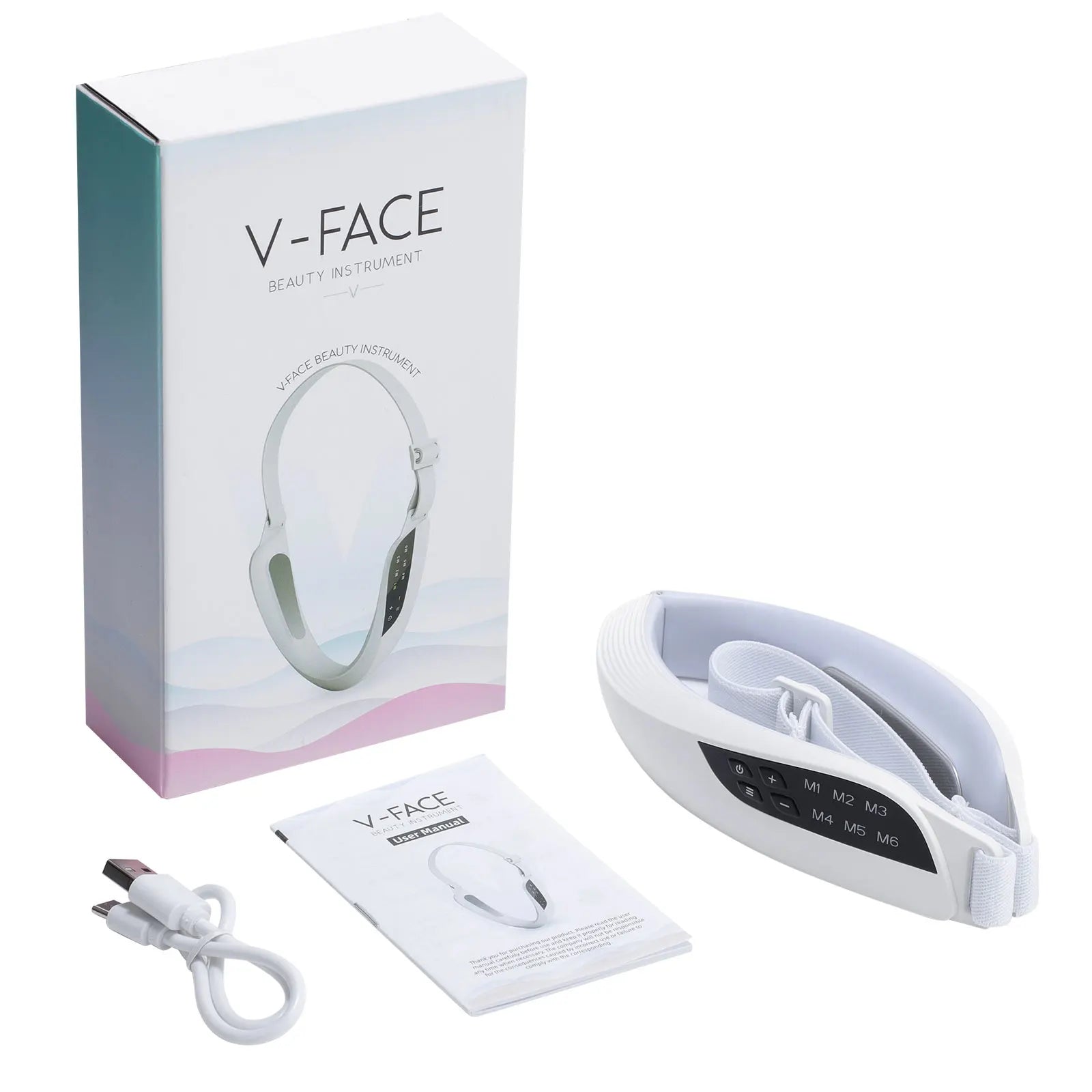 ContourLift™ LED Facial Sculpting Massager – 6 Modes & 8 Intensity Levels