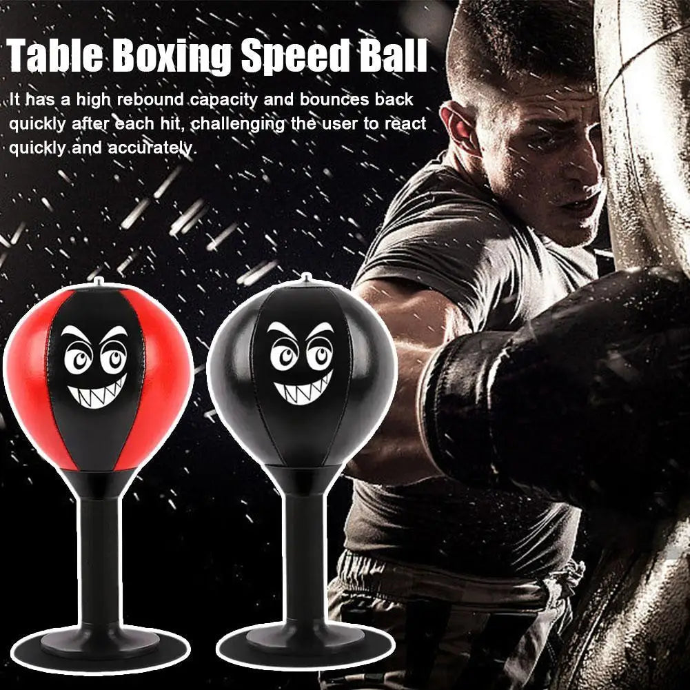 Relieve stress with The Table Boxing Speed Ball for Adults & Kids