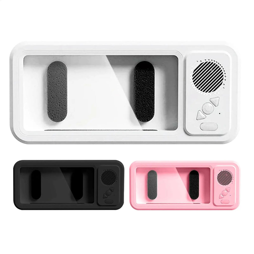 AquaVibe Waterproof Shower Phone Holder & Bluetooth Speaker — Enjoy Music, Videos & Hands-Free Viewing Anywhere