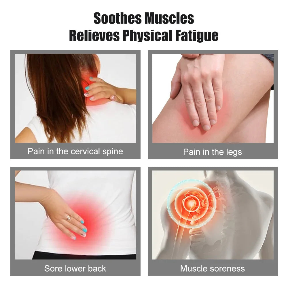 EMS Neck & Body Massager — 8 Modes, 19 Intensity Levels, Instant Muscle Relief